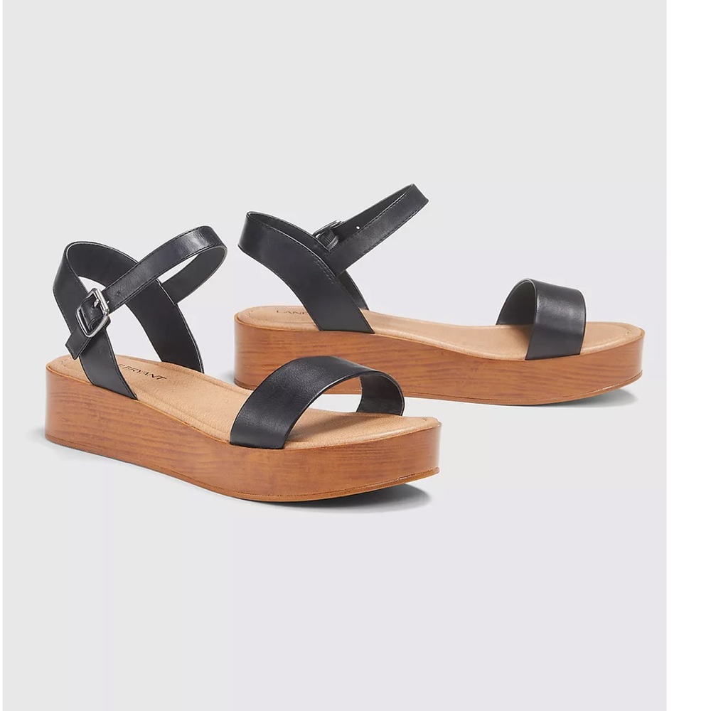 lane Bryant platform sandals